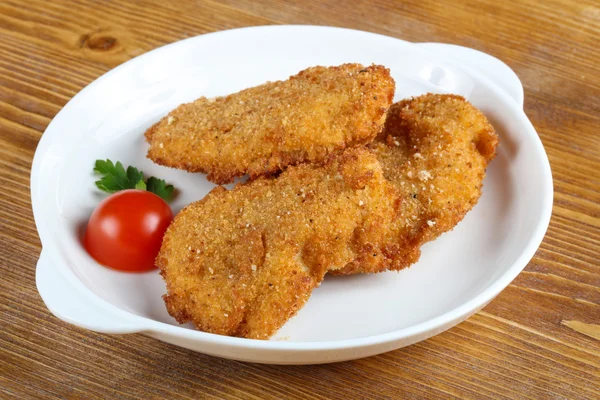 Nuggets z kurczaka smażone — Zdjęcie stockowe