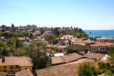 Antalya şehir merkezine Türkiye'de