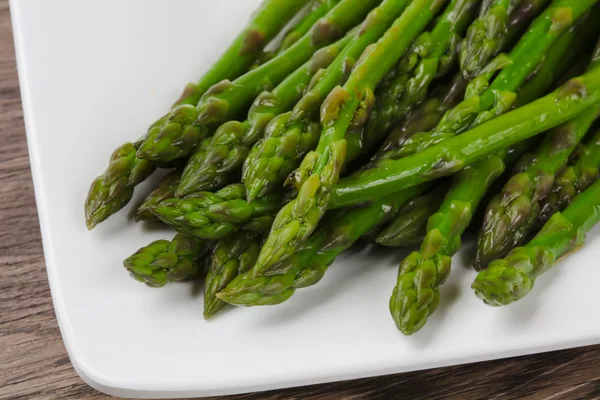 Dietary Boiled asparagus — Stock Photo, Image