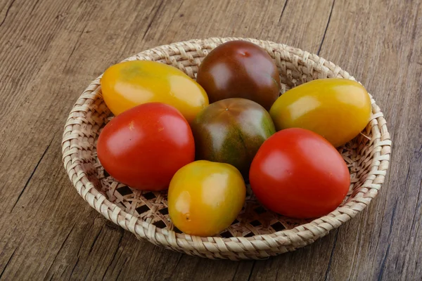 Mezcla de tomate fresco maduro — Foto de Stock