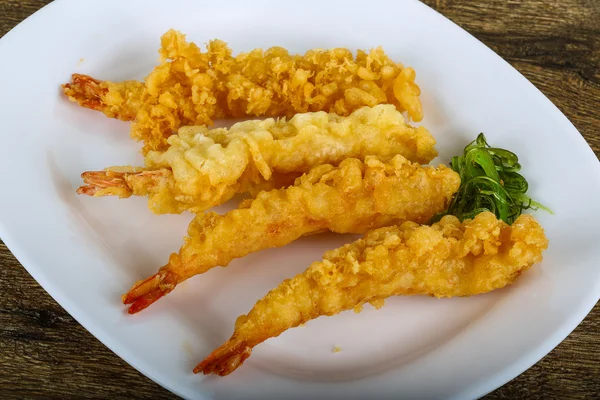 Tempura de crevettes asiatiques — Photo