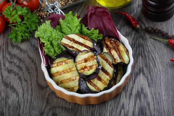 Melanzane alla griglia dietetica — Foto Stock