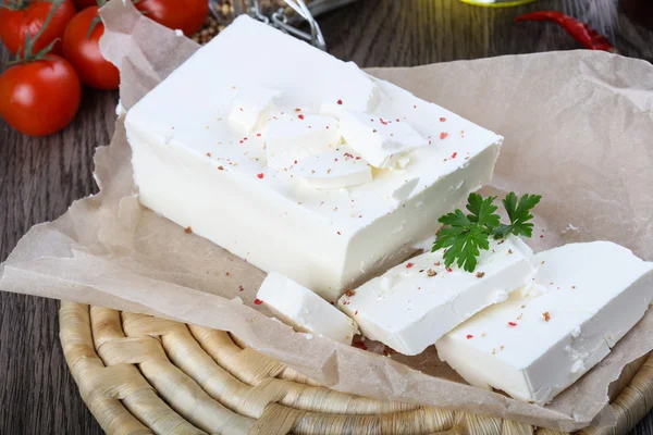 Delicioso queso feta —  Fotos de Stock