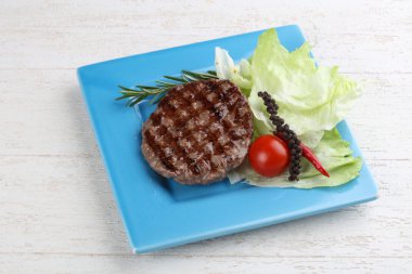 Izgara burger pirzola