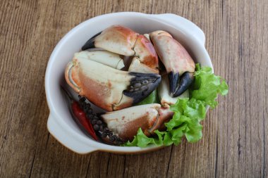 Taze deniz ürünleri Yengeç pençeleri