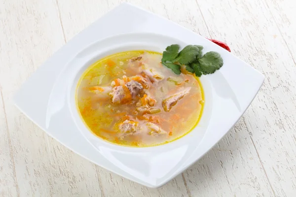 Diyet tavuk çorbası