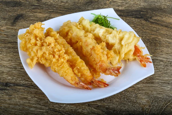 Tempura de camarão asiático — Fotografia de Stock