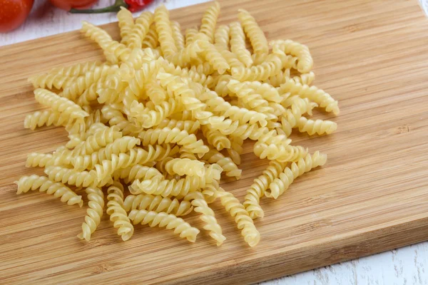 Italian pasta - fusilli — Stock Photo, Image