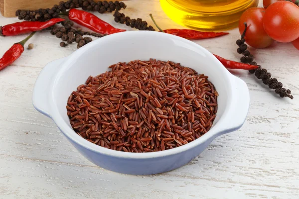 Raw Brown rice — Stock Photo, Image