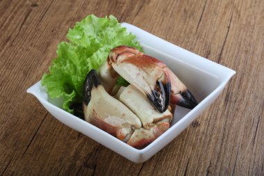 Taze deniz ürünleri Yengeç pençeleri