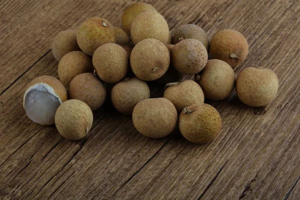 Fruta tropical longan — Foto de Stock