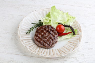 Izgara burger pirzola