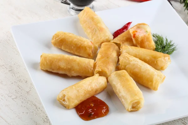 Crispy Spring rolls — Stock Photo, Image