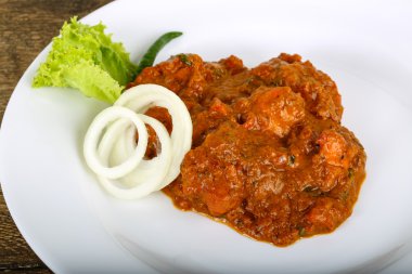 Baharatlı Hint masala