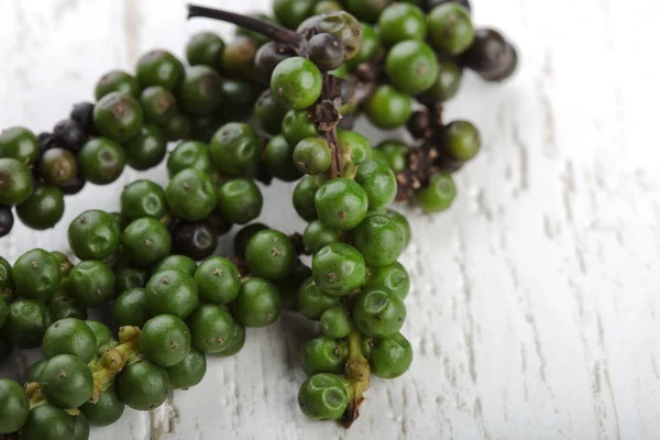 Groene peper likdoorns — Stockfoto