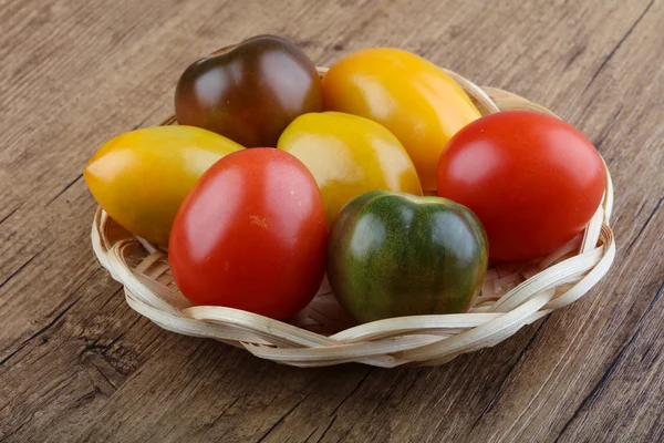 Mistura de tomate fresco maduro — Fotografia de Stock
