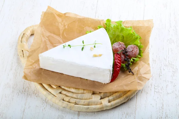 Delicious  Brie cheese — Stock Photo, Image