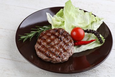 Izgara burger pirzola