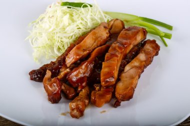 Lezzetli Teriyaki tavuk