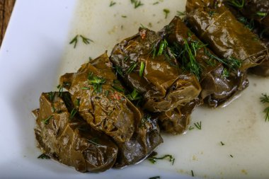 yaprak dolması et