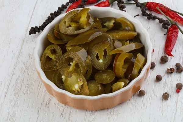 Meksika turşusu Jalapeno — Stok fotoğraf