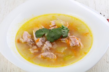 Diyet tavuk çorbası