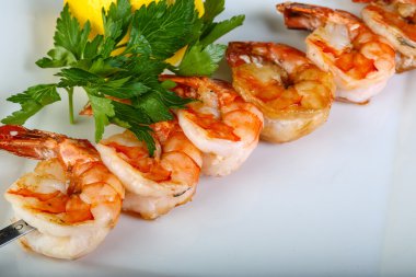 Kaplan karides şiş