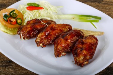 Teriyaki tavuk kanadı
