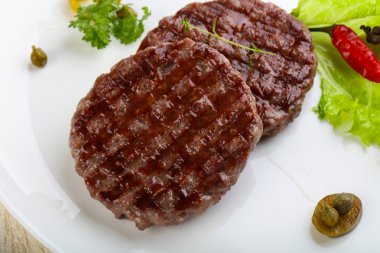 Izgara burger pirzola