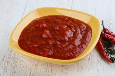 Bolognese sos yemek pişirmek için hazır