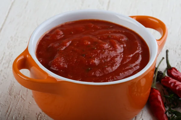 Salsa boloñesa lista para cocinar — Foto de Stock