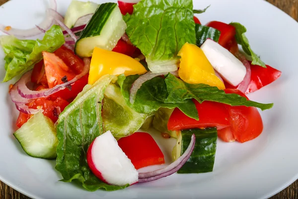 Salada de legumes eficaz — Fotografia de Stock