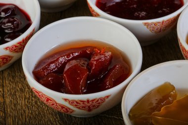 Assortie tatlı Jam