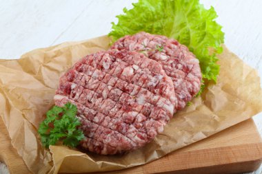 Ham burger pirzola