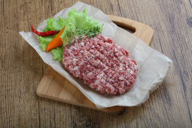 Ham burger pirzola