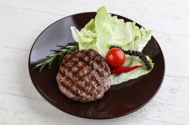 Izgara burger pirzola