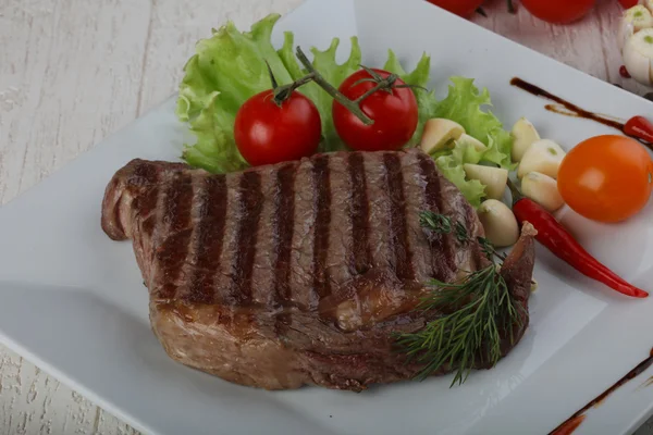 Bife de arroz grelhado — Fotografia de Stock