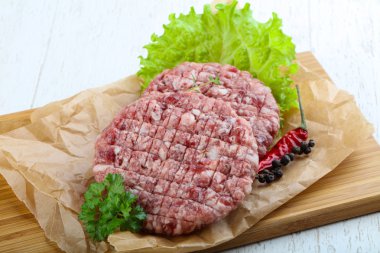 Ham burger pirzola