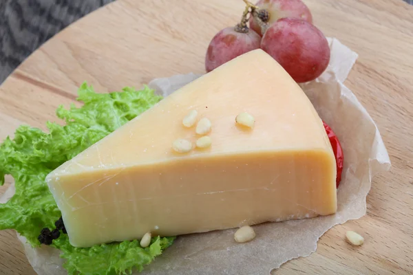 Finom parmezán sajt — Stock Fotó