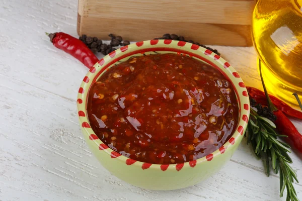 Sweet and sour sauce — Stock Photo, Image