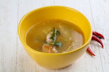 Diyet tavuk çorbası