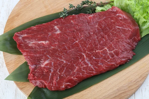 Raw beef steak — Stock Photo, Image