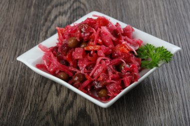 Viniagrette Rus salatası