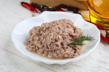 Konserve ton balığı et