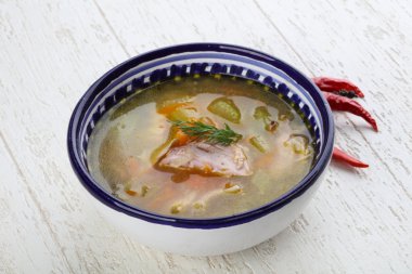 Diyet tavuk çorbası