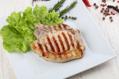 ızgara domuz biftek