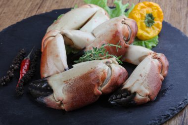 Taze deniz ürünleri Yengeç pençeleri