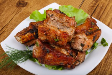 Domuz kaburga Barbekü