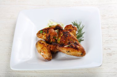 ızgara tavuk kanadı