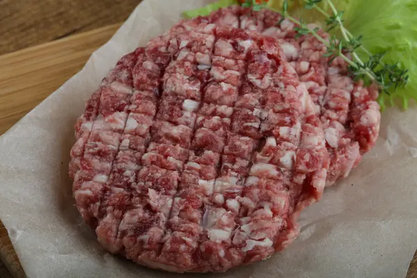 Ham burger pirzola — Stok fotoğraf